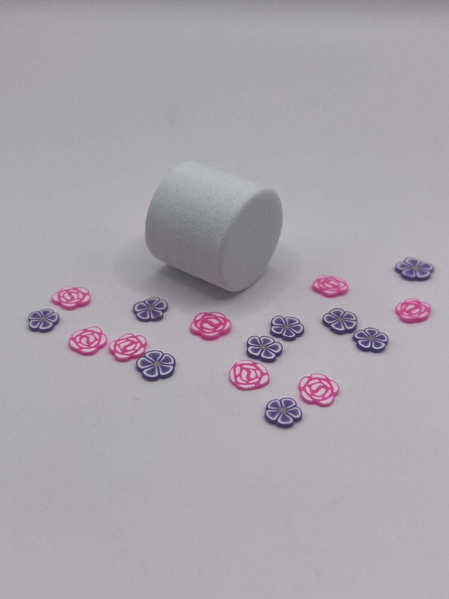 Lilac Marshmallow Cubes