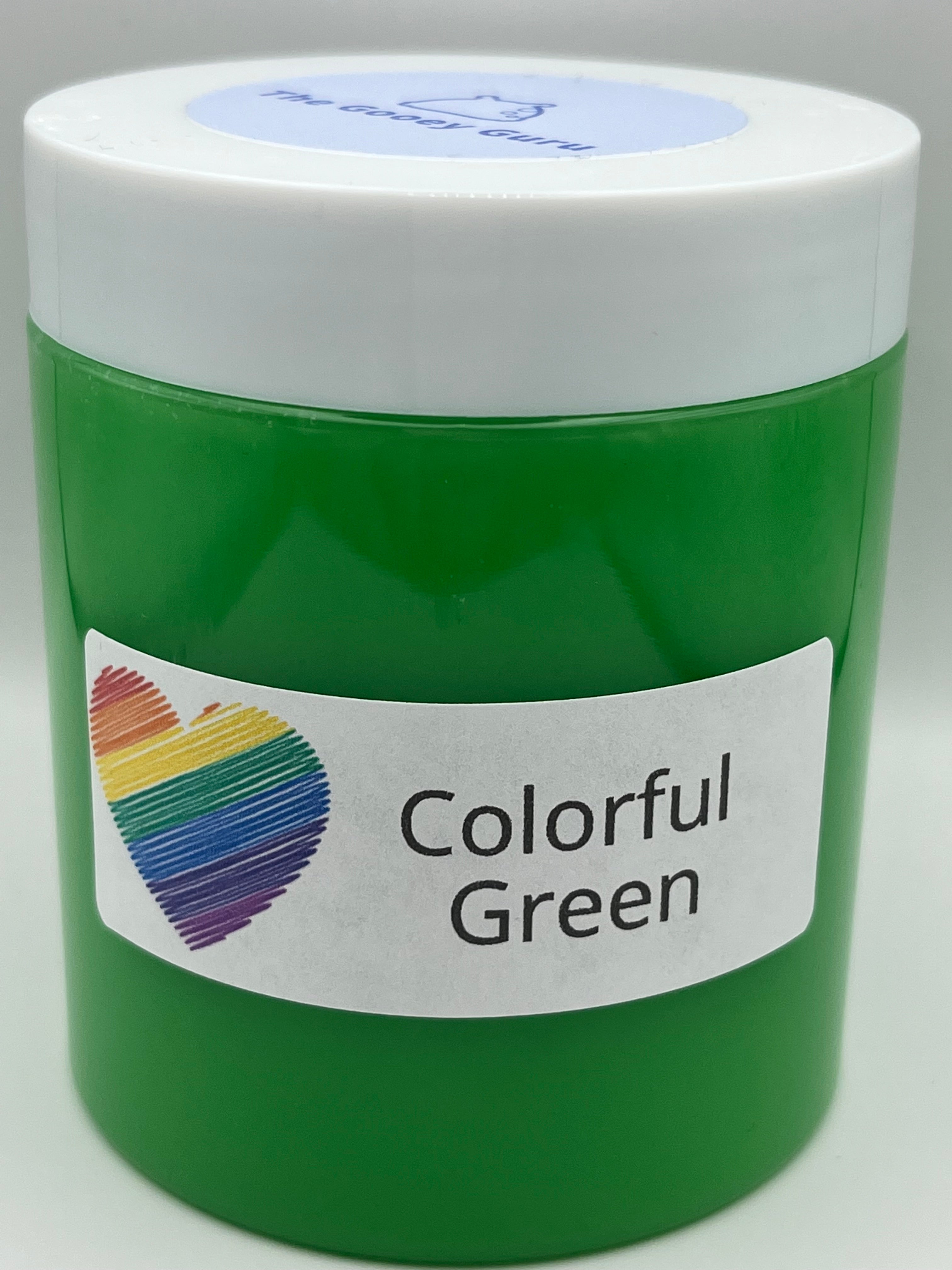 Colorful Green – The Gooey Guru